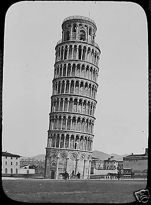 £15 • Buy VICTORIAN Glass Magic Lantern Slide LEANING TOWER OF PISA NO4 C1890 ITALY PHOTO