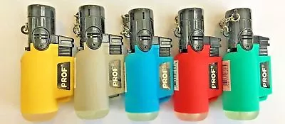 £3.99 • Buy Prof Tank Windproof Lighter, Rubber, Turbo, Jet Flame, Refillable, Cigarette