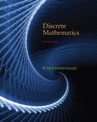 Discrete Mathematics 7th Edition - Hardcover By Johnsonbaugh Richard - GOOD • $5.35