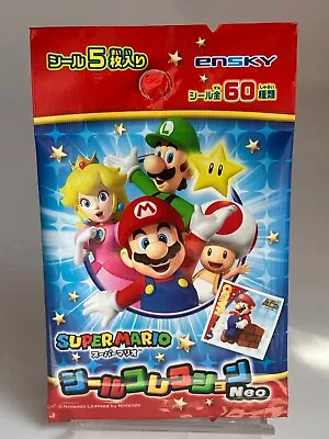 Super Mario Bros - 5 Stickers In A Package Neo - Nintendo Daiso - Sealed • $0.99