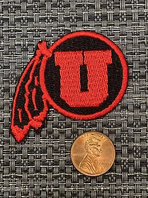 $6.79 • Buy University Of Utah Utes Vintage Embroidered Iron On Patch Round 2” X 1.5”