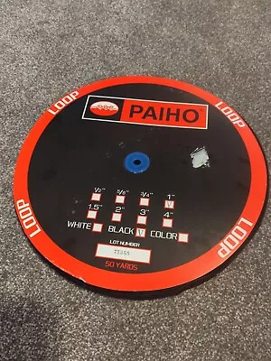New Paiho Hook And Loop Only Fastners 1  50yd Black New 77355 • $25.49