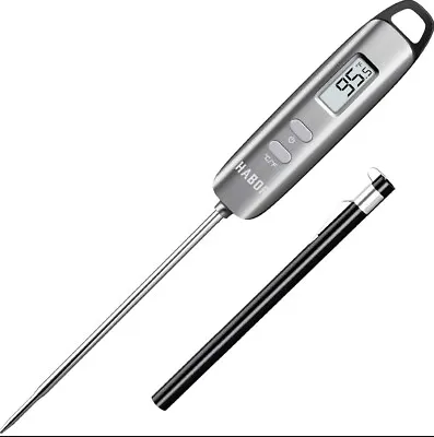 Digital Food Thermometer Probe Kitchen Meat Turkey Milk Food Cooking Meter • £4.99