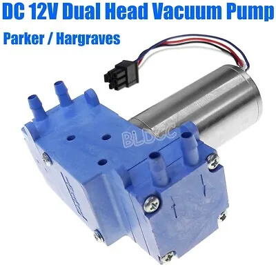 Brushless Vacuum Pump 12V DC Air Pump Dual Head Diaphragm Pump PWM Speed Control • $14.99