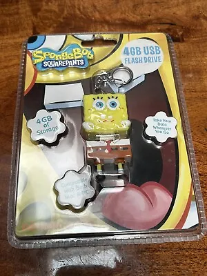Spongebob Squarepants 4 GB USB Flash Drive Keychain Mac & PC • $14