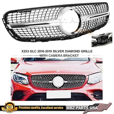 GLC Coupe SUV GTR Silver Diamond Grille GLC350 GLC300 2015 2016 2017 2018 2019 • $99