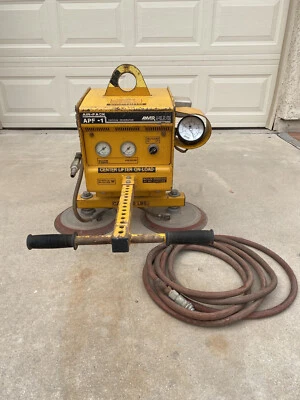 $2225 • Buy Anver Vacuum Lifter 1000 LBS Capacity Air Pack APF-1 Vacuum Generator FREE SHIP