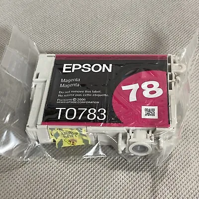 Epsom 78 TO783 Magenta Ink Cartridge Vacuum Packed • $4.99