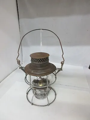 Vintage Advertising B & O   Rr  Clear Embossed  Globe Lantern  404-d • $185