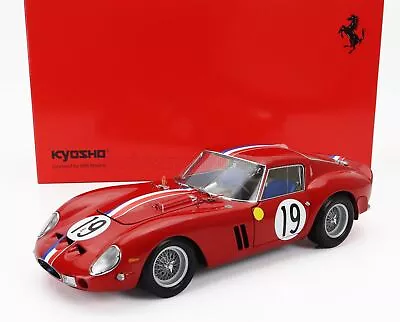 Kyosho Ferrari 250 GTo 3.0L V12 Coupe Team Pierre Noblet N 19 2Nd 24H Le  - 1:18 • £447.50