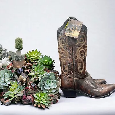 Old West Women’s Cowboy Boots Sz 9 NWT • $70