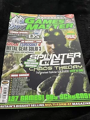 63392 Issue 158 Games Master Magazine 2005 • £5