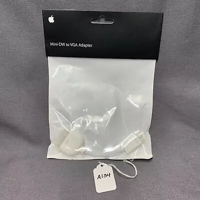  New Genuine Apple Mini DVI To VGA Adapter M9320G/A - Fast Shipping!  • $11