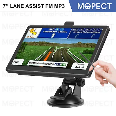 7'' Car Truck Sat Nav GPS Navigation 8GB Free Lifetime World Maps Touch Screen • $68.69