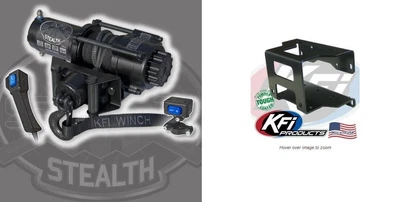 $419.95 • Buy KFI 3500 LB Winch & Mount Kit Polaris Hawkeye 06-07 Sportsman 300 400 08-10