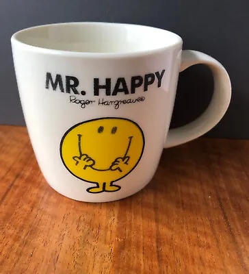 Mr Men Chorion MR. HAPPY Laughs Coffee Tea Mug Cup Roger Hargreaves 2009  • £14.95
