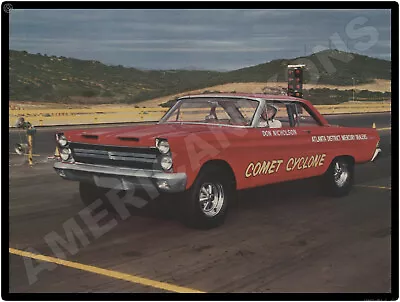 1965 Mercury Comet New Metal Sign: Cyclone Don Nicholson Car - Large Size • $33.88