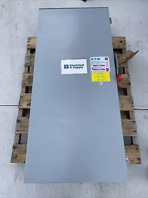 Eaton 800A 240V Disconnect Nema 3R Fusible Type New No Box DH327NRK • $11500