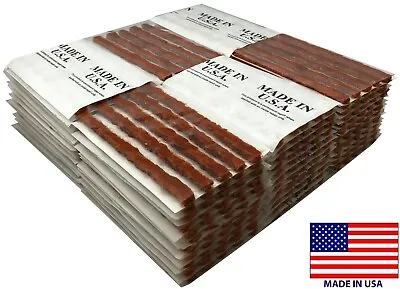 360 Piece Brown 4  Tire Plug Insert String Tubeless Tyre Repair Seals USA MADE • $59.15