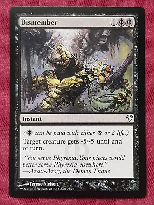 Magic The Gathering MODERN EVENT DECK DISMEMBER Black Card MTG • £7.25