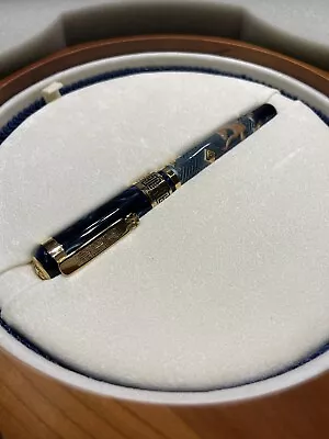 MONTEGRAPPA 1912 Science & Nature 1999 Limited Edition Fountain Pen 64/100 18k • $12000