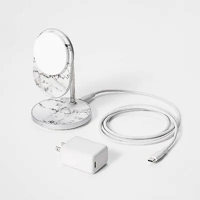 2-in-1 Adjustable MagSafe Stand - Heyday White Marble • $15.99