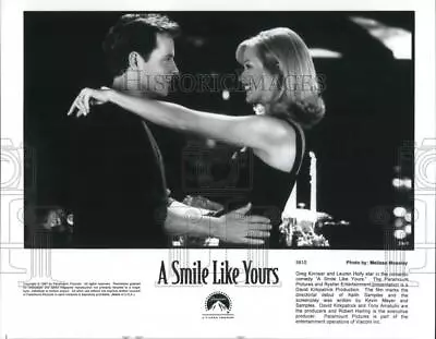 1997 Press Photo Greg Kinnear Actor Lauren Holly Actress Smile Like Yours • $15.99
