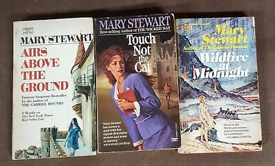 Lot 3 Mary Stewart PBs ~ Touch Not The Cat Airs Above The Ground Wildfires... • $11