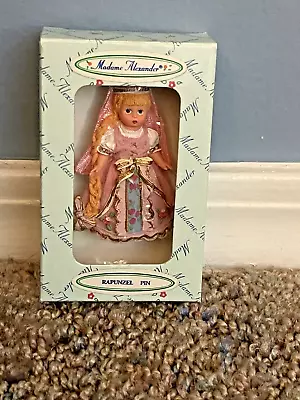 Vintage Collectible Madame Alexander (Rapunzel) Doll Pin - New In Box  • $15