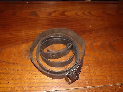 Yugo  Brown Leather M59 Sks Rifle Sling Used Surplus Military • $16.99