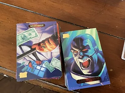 1994 Marvel Masterpieces Trading Cards Complete Set 1-140 Includes Checklist • $37
