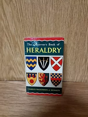 1966 1ST EDITION OBSERVER'S BOOK OF HERALDRY (24b) • £5.50