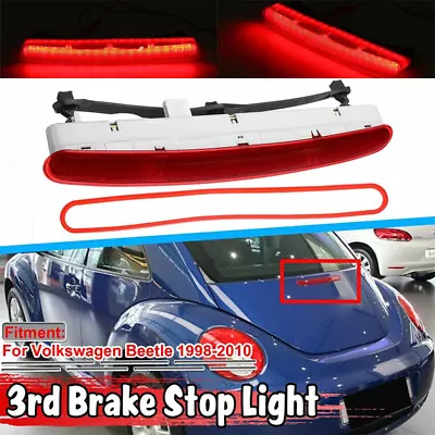 1x Red Third Brake Stop Lamp Light For Volkswagen VW Beetle 1998-2010 1C0945097E • $22.99