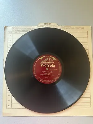 Victrola 89103 S/S - John McCormack - Frtiz Kreisler - Angel's Serenade E+ • $19.99