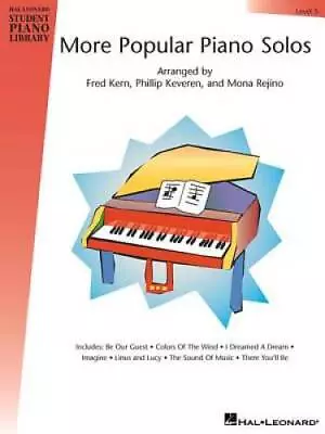 More Popular Piano Solos - Level 5: Hal Leonard Student Piano Library (Ha - GOOD • $5.72