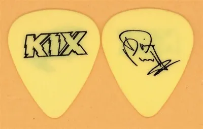 Kix Vintage 1980's Yellow Guitar Pick #1 • $25.99