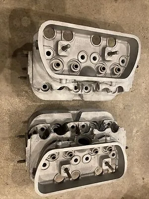 Vw Bus Beetle Single Port Head Air Cooled Heads Pair • $135