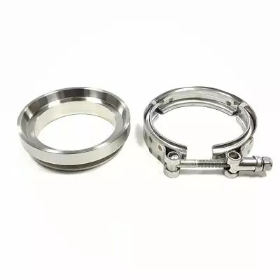 Universal GT45 Turbo Pipe V Band 3.25  Inlet Flange Dia 4.25  Clamp Wildth SS304 • $42.99