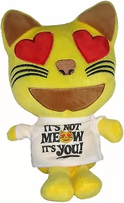 Emoji Pals It's Not Meow It's You Plush Stuffed Animal Pillow Toy • $14.99