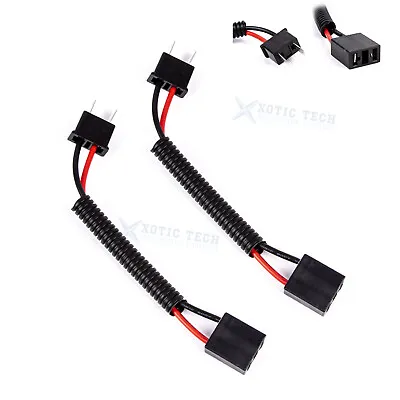 2PCS H7 Socket Pre-Wired Heavy Duty Wiring Harness Cord For Headlights Fog Lamps • $7.99