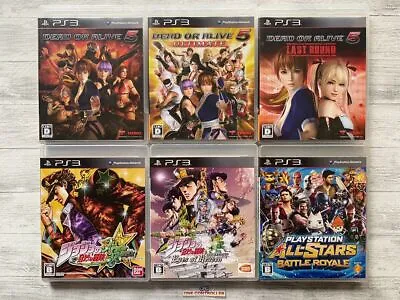 SONY PS3 Dead Or Alive  5 & JoJo's Bizarre Adventure & All Stars Battle Royale • $225.48