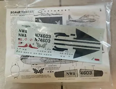 $16.88 • Buy Scale-master Boeing B377 Northwest Stratocruiser - 1/144 Scale Vacuform Kit