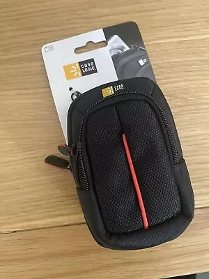 Case Logic Small Compact Camera Case Black Protective Bag Holder NEW DCB302 • £4.99