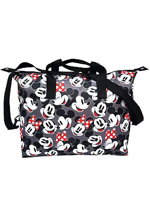 Mickey & Minnie Mouse Duffel Bag Travel Carry-On Weekender Disney • $29.99
