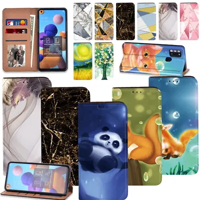 Printed PU Cover Phone Case For Samsung Galaxy S8/ S9/ S10/ S10e/ S20 Plus Lite • £4.49