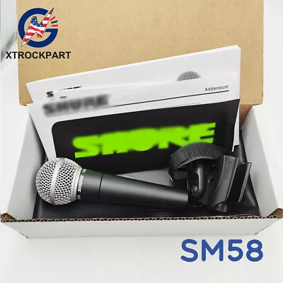 NEW SM58S Dynamic Vocal Microphone With On/Off Switch US FAST SHIPPING • $37