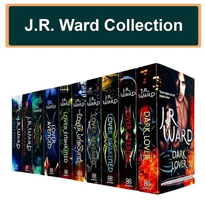 Black Dagger Brotherhood World Series 10 Books Collection Set By J.R.Ward Eterna • £33.85