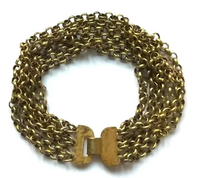 KALEVALA KORU KK Finland - Beautiful Vintage Bronze Paradise Bracelet - 826  • $95