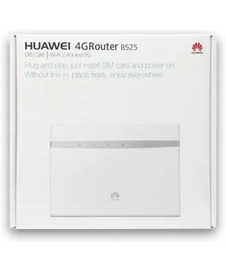 Huawei 4G Router Modem Unlocked B525 LTE CAT6 WIFI 2.4G 5G.Free Postage. • $219