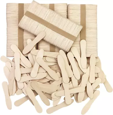 500 Pcs Wooden Ice Cream Spoons Mini Disposable Tasting Spoons Wooden Small Dess • $14.31